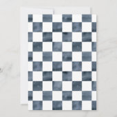 チェスピースゲームナイト子供の誕生日パーティー 招待状 (裏面)