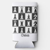 チェスピースデザインセルツァークーラーボックス スリム缶クーラー (裏面)