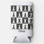 チェスピースデザインセルツァークーラーボックス スリム缶クーラー (正面)