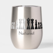 チェスピースデザイン熱ワインタンブラー (背面)