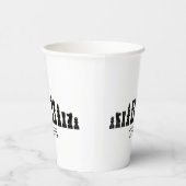 チェスピースデザイン紙カップ 紙コップ (右)
