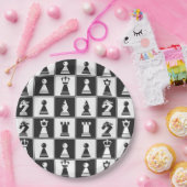 チェスピースデザイン紙プレート ペーパープレート (パーティー)