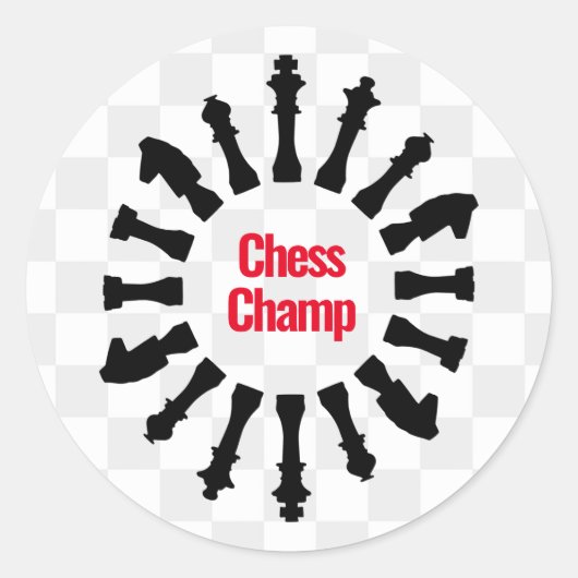 チェスピースデザイン ラウンドシール (正面)