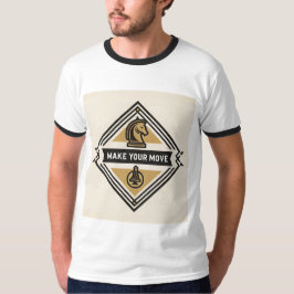 チェスピースデザイン - 決断の時 Tシャツ