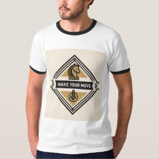 チェスピースデザイン - 決断の時 Tシャツ