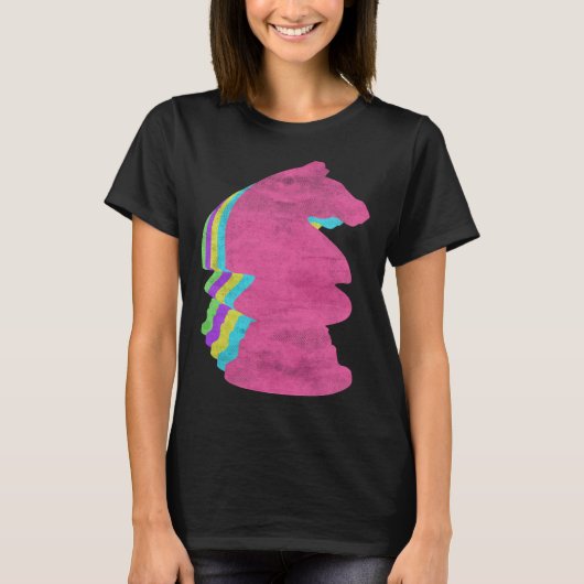チェスピースナイト80sカラー1980s tシャツ (正面)