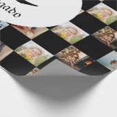 チェスファミリーフォト名ラッピング紙 ラッピングペーパー (角)