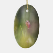 チェスフラワー自然写真 セラミックオーナメント (右)
