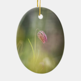 チェスフラワー自然写真 セラミックオーナメント