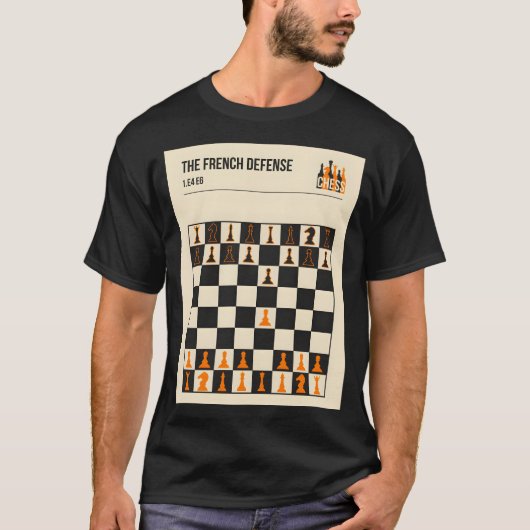 チェスフランスのの防ミニマル衛本カバーc tシャツ (正面)
