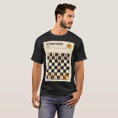 チェスフランスのの防ミニマル衛本カバーc tシャツ (正面フル)