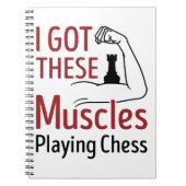 チェスプレおもしろいイ得ヤーの遊チェス ノートブック (正面)