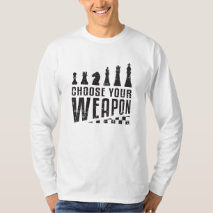 チェスプレイヤーチェス盤チェックメイト盤ゲームギフト Tシャツ