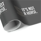 チェスプレーヤーの引用文の騎士駒が馬ではありません ラッピングペーパー (ロールコーナー)