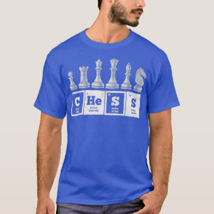 チェスプレーヤーチェスの定期テーブル Tシャツ