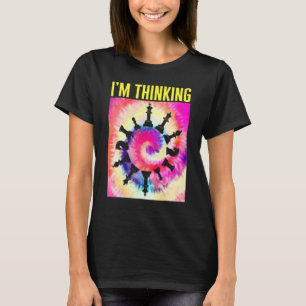 チェスプレーヤー私考えるはチェス駒ボードゲーム Tシャツ