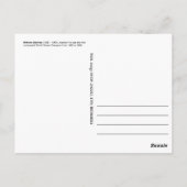 チェスプレーヤー、ウィルヘルム・ステイニッツ ポストカード (裏面)