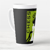 チェスプレーヤー カフェラテマグ (左アングル)