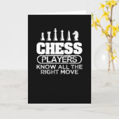 チェスプレーヤー カード (黄色い花)