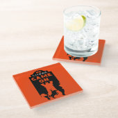 チェスプレーヤー ガラスコースター (アングル)