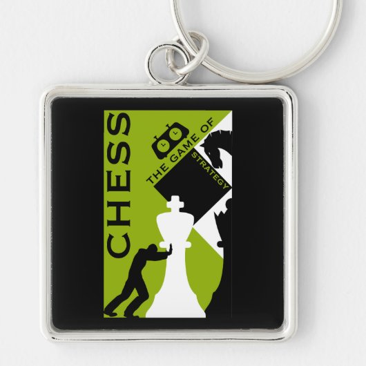 チェスプレーヤー キーホルダー (正面)