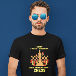 チェスプレーヤー＆チェス愛好家のための面白いチェスの引用ギフト Tシャツ