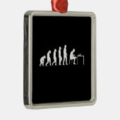 チェスプレーヤー メタルオーナメント (右)