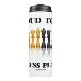 チェスプレー誇りを持ったヤーの反射型チェスセットになる タンブラー