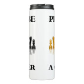 チェスプレー誇りを持ったヤーの反射型チェスセットになる タンブラー (裏面)