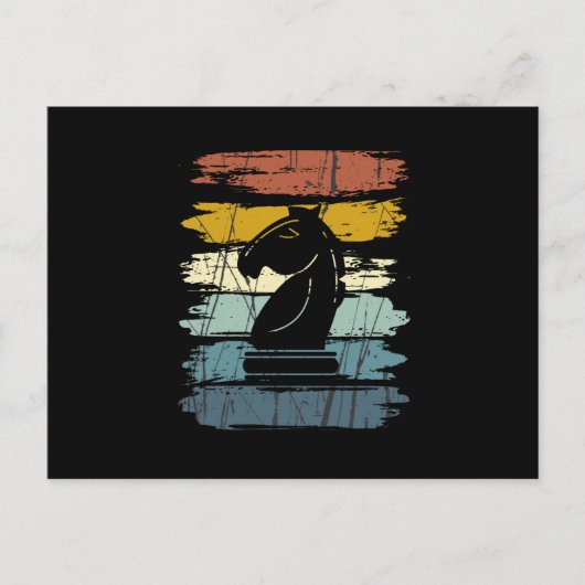 チェスホースレトロ ポストカード (正面)