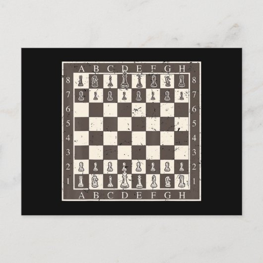 チェスボカッコいいードハロウィーンのコスプレおもしろいーム怠惰DIY 案内ポストカード (正面)
