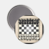 チェスボードとチェス駒: マグネット (正面/裏面)
