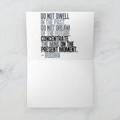 チェスボードゲーム仏引用文ノートカード カード (内部)