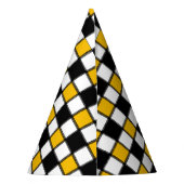 チェスボードスタイル パーティーハット (裏面)