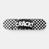 チェスボードデザインスケートボード スケートボード (横)