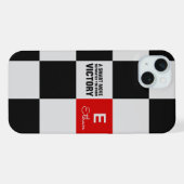 チェスボードモノグラム iPhoneケース (裏面横)