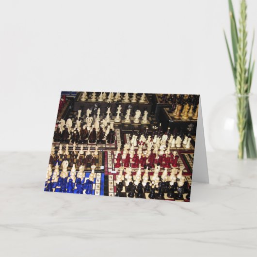 チェスボード狂いカード カード (正面)