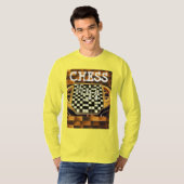 チェスボード スタイル Tシャツ (正面フル)