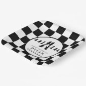 チェスボード&ピースゲームナイト任意の年齢誕生日 ペーパープレート (傾斜あり)