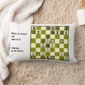 チェスマイン2パズル#2 ランバークッション (ブランケット)
