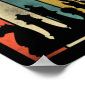 チェスレトロプレーヤーチェス駒ヴィンテージレトロ ポスター (角)