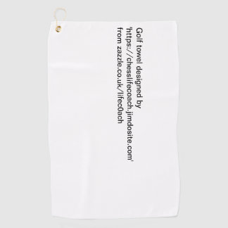 チェス又はゴルフタオル ゴルフタオル