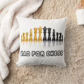 チェス反射チェスセットギークユーモア用不機嫌 クッション (ブランケット)
