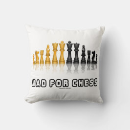 チェス反射チェスセットギークユーモア用不機嫌 クッション
