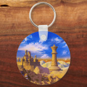 チェス城 キーホルダー (正面)