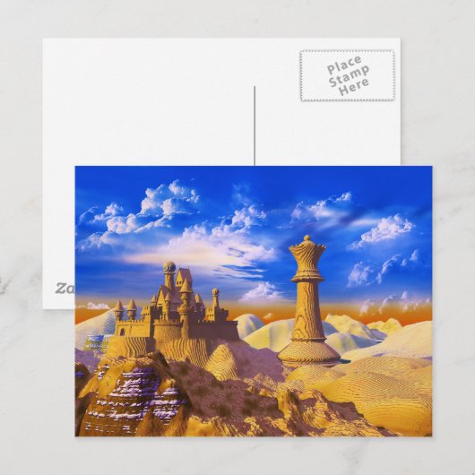 チェス城 ポストカード (正面/裏面)