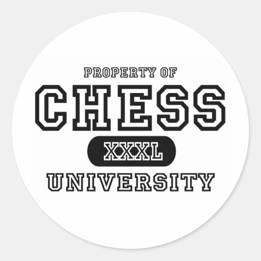チェス大学 ラウンドシール (正面)