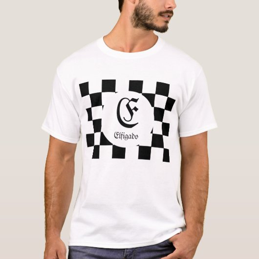 チェス好きTシャツの名前 Tシャツ (正面)
