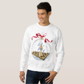 チェス好きTシャツ スウェットシャツ (正面フル)