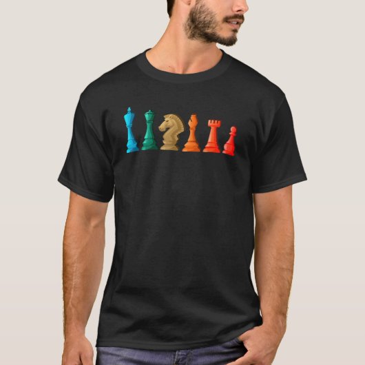 チェス姿チェス Tシャツ (正面)